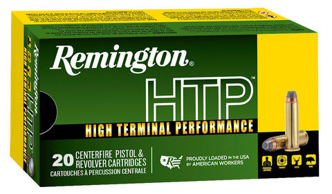 Remington Ammunition RTP38S21A High Terminal Performance  
38 Special +P 125 GR Semi-Jacketed Hollow Point 20 Bx/ 25 Cs