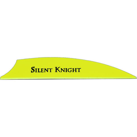 Flex Fletch Silent Knight Vanes Flo Yellow 3 in. 36 pk.