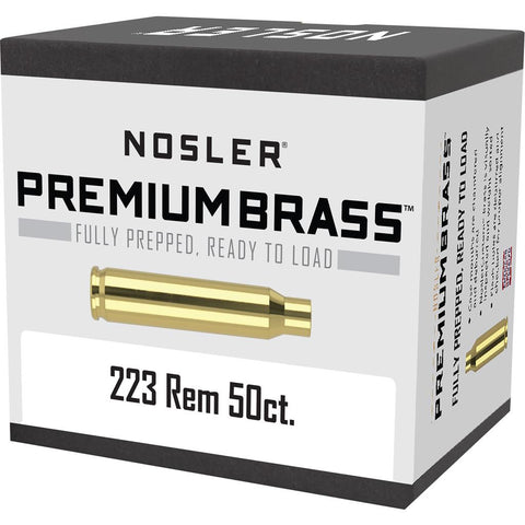 Nosler Custom Brass .223 Rem. 50 pk.