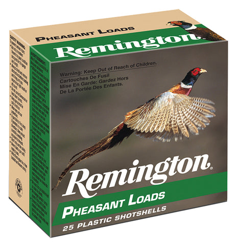 Remington Ammunition PL124 Pheasant  12 Gauge 2.75" 1 1/4 oz 4 Shot 25 Bx/ 10 Cs