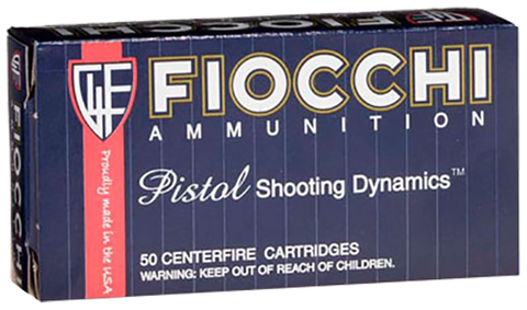 Fiocchi 9APHP Shooting Dynamics 9mm Luger 115 GR Jacketed Hollow Point 50 Bx/ 20 Cs