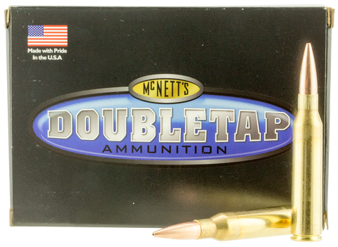 DoubleTap Ammunition 338L300LR DT Longrange 338 Lapua Magnum 300 GR Hollow Point Boat Tail 20 Bx/ 25 Cs