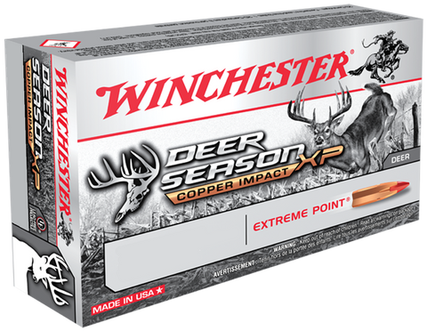 Winchester Ammo X243DSLF Deer Season XP 243 Winchester 85 GR Extreme Point Lead Free 20 Bx/ 10 Cs