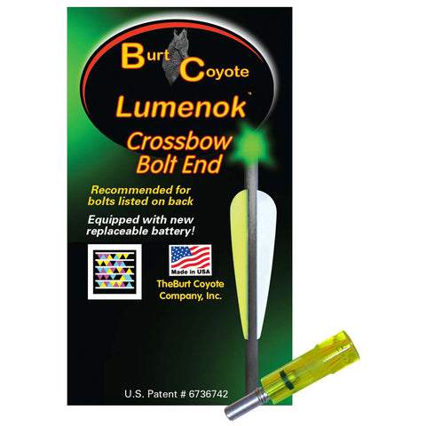 Lumenok Crossbow Nock Green Easton/Beman Flat 3 pk.
