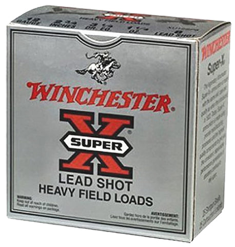 Winchester Ammo XU20H7 Super-X High Brass Game 20 Gauge 2.75" 1 oz 7.5 Shot 25 Bx/ 10 Cs