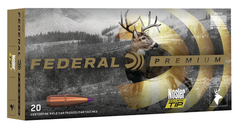Federal P243F Premium 243 Winchester Nosler Ballistic Tip 70 GR 20Box/10Case