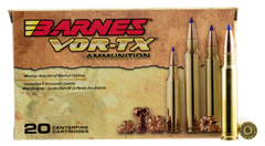 Barnes 21542 VOR-TX 338 Winchester Mag 225GR Tipped TSX Boat Tail 20Box/10Case