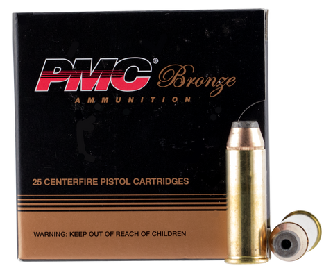 PMC 44B Bronze 44 Remington Magnum 180GR Jacketed Hollow Point 25 Box/20 Case