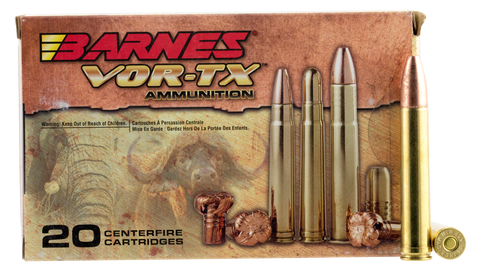 Barnes 22022 VOR-TX 458 Winchester Magnum TSX Flat Base 450 GR 20Box/10Case
