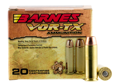 Barnes 21547 VOR-TX Handgun Hunting 45 Colt XPB 200 GR 20Box/10Case