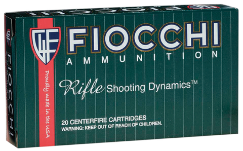 Fiocchi 308C FMJ 308 Win/7.62 NATO Pointed Soft Point 180 GR 20Bx/10Cs