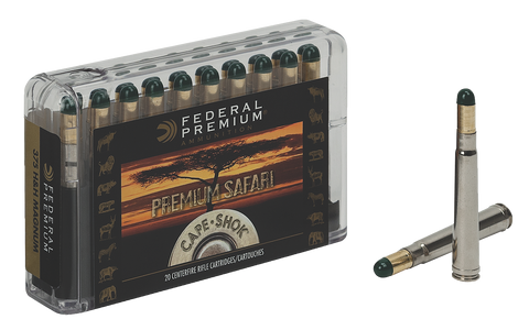 Federal P9362WH Cape-Shok 9.3mmX62 Mauser Woodleigh Hydro Solid 286GR 20Bx/10Cs