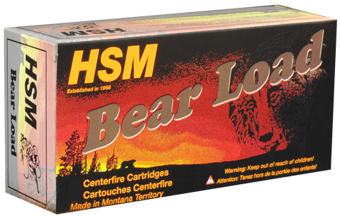HSM HSM457012N Bear Load 45-70 Government +P 430 GR RNFP 20 Bx/ 25 Cs