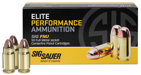 Sig Sauer E357MB-50 Full Metal Jacket 357 Magnum 125 GR FMJ 50Box/20Case