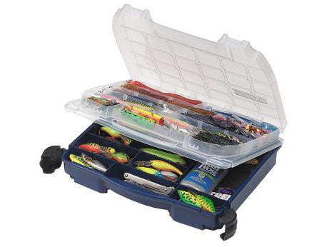 Plano 2-Sided Doulbe-Cover Blue Tackle Box 3952-10