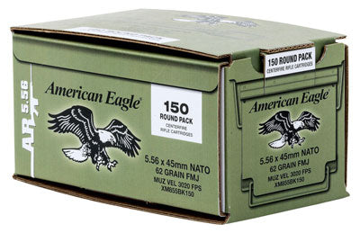 Federal Ammo Ae 5.56X45 600Rd Case 62gr.Green Tip Tactical