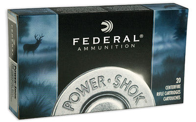 Federal PowerShok, 243 Win, 85 Grain, Copper, Lead Free, 20 Round Box 24385LFA