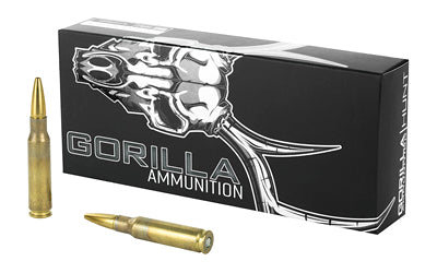 Gorilla Ammunition Company LLC 308 Winchester, 110 Grain, Hollow Point, Lehigh Controlled Chaos, 20 Round Box GA308110LCC