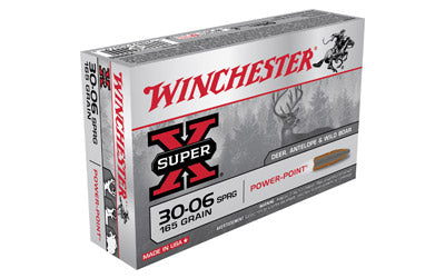 Winchester Super-X, 30-06, 180 Grain, Power Max Bonded, 20 Round Box X30065