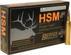 HSM Ammo Tg .30-06 168Gr Berger Match Hunting Vld 20-Pack