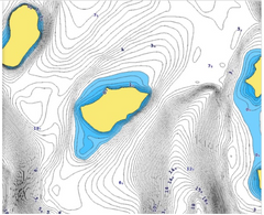 Using Bathymetric Maps for Ice Fishing