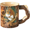 Wild Wings Sculpted Mug Nut House Squirrel - Wild Wings - View 1