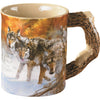 Wild Wings Sculpted Mug Body Language Wolves - Wild Wings - View 1