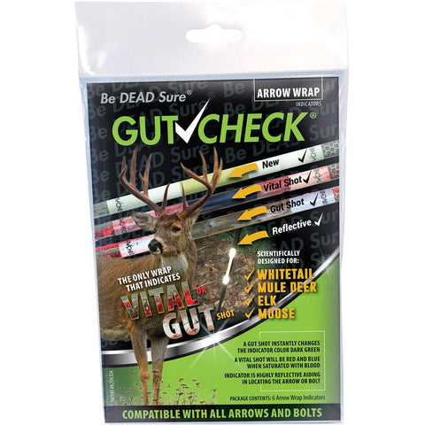 Gut Check Arrow Wrap Indicator Whitetail, Mule Deer, Elk and Moose