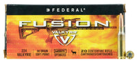 Federal F224VLKMSR1 Fusion 224 Valkyrie 90 GR Fusion 20 Bx/ 10 Cs