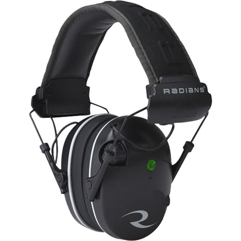 Radians R3200 Dual Mic Electronic Earmuff Black/Gray