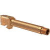 CMC Triggers Fluted Glock Barrels Glock 17 Threaded DLC Bronze HxBN - CMC Triggers - View 1