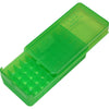 MTM Slide Side Handgun Ammo Box 9mm and .380 ACP Clear/Green 50 rd. - MTM - View 1