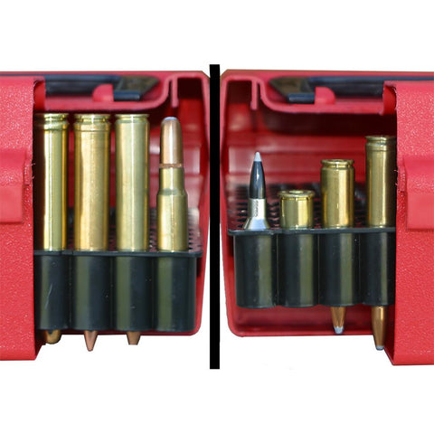 MTM Deluxe Rifle Ammo Case .22-250 to 58 Win Mag Green 100 rd.