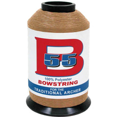 BCY B55 Bowstring Material Medium Brown/Tan 1/4 lb.