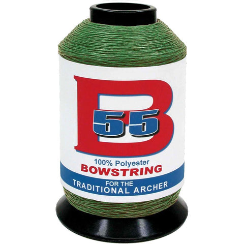 BCY B55 Bowstring Material Green 1/4 lb.