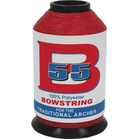 BCY B55 Bowstring Material Red 1/4 lb.