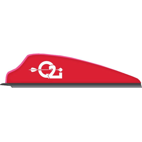 Q2i Zeon Fusion X-II Vanes Red 2.1 in. 50 pk.