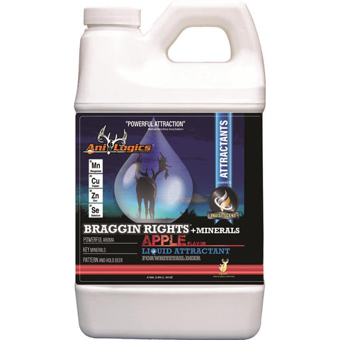 Ani-Logics Liquid Braggin Rights Attractant Apple 1/2 gal.