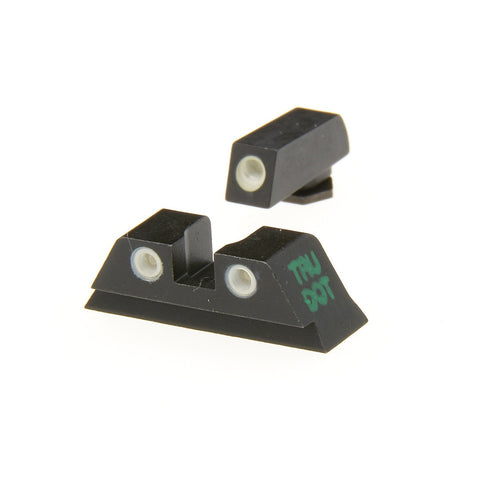 Meprolight Fiber-Tritium Circle-Dot Rear Sight-Green - Glock