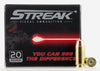 Ammo Inc 40180TMCSTRK Streak Red 40 Smith & Wesson (S&W) 180 GR Total Metal Jacket 20 Bx/ 10 Cs - Ammo Inc - View 1