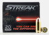 Ammo Inc 45230TMCSTRK Streak Red 45 Automatic Colt Pistol (ACP) 230 GR Total Metal Jacket 20 Bx/ 10 Cs