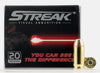 Ammo Inc 45230JHPSTRK Streak Red 45 Automatic Colt Pistol (ACP) 230 GR Jacketed Hollow Point 20 Bx/ 10 Cs - Ammo Inc - View 1