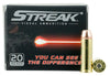 Ammo Inc 45C250JHPSTR Streak Red 45 Colt (LC) 250 GR Jacketed Hollow Point 20 Bx/ 10 Cs