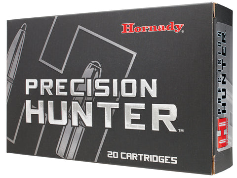 Hornady 80636 Precision Hunter  
7mm Remington Magnum 162 GR ELD-X 20 Bx/ 10 Cs