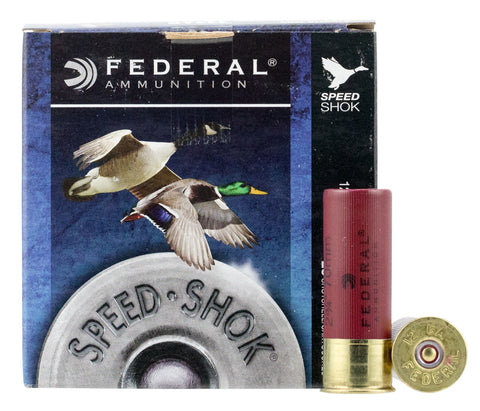Federal WF1453 Speed-Shok  12 Gauge 2.75" 1 1/8 oz 3 Shot 25 Bx/ 10 Cs