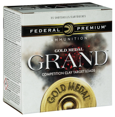 Federal GMT11875 Gold Medal Paper 12 Gauge 2.75" 1-1/8 oz 7.5 Shot 25 Bx/ 10