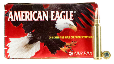 Federal AE223T75 American Eagle 223 Remington/5.56 NATO 75 GR Total Metal Jacket 20 Bx/ 25 Cs