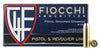 Fiocchi 45LCCMJ Shooting Dynamics 45 Colt (LC) 225 GR Copper Metal Jacket Flat Point 50 Bx/ 10 Cs - Fiocchi - View 1