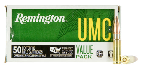 Remington Ammunition L300AAC1V UMC Value Pack 300 AAC Blackout/Whisper (7.62x35mm) 120 GR Open Tip Flat Base 50 Bx/ 8 Cs