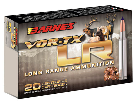 Barnes Bullets 30232 VOR-TX Rifle 6mm Creedmoor 95 GR LRX Boat Tail 20 Bx/ 10 Cs